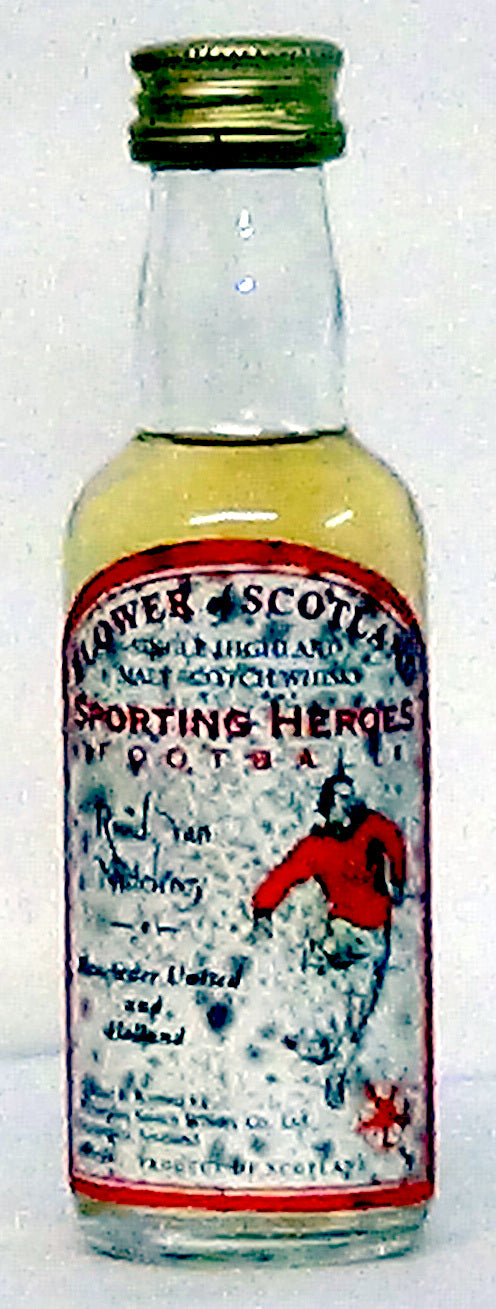 Flower Of Scotland Sporting Heroes Football Rund van Nistelrooy Manchester United &