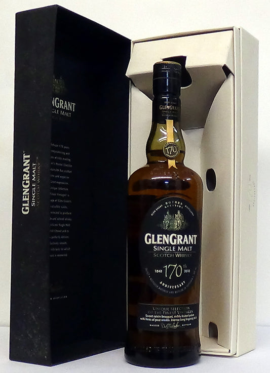 Glen Grant 170th Anniversary Unique Selection of The Finest Vintages Single Malt