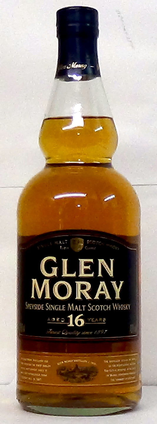 Glen Moray 16 Year Old Single Malt Scotch Whisky, Speyside, Scotland