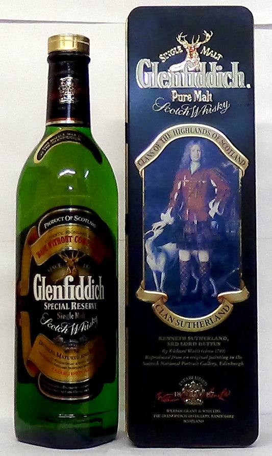 Glenfiddich Pure Malt Special Old Reserve Clan Sutherland