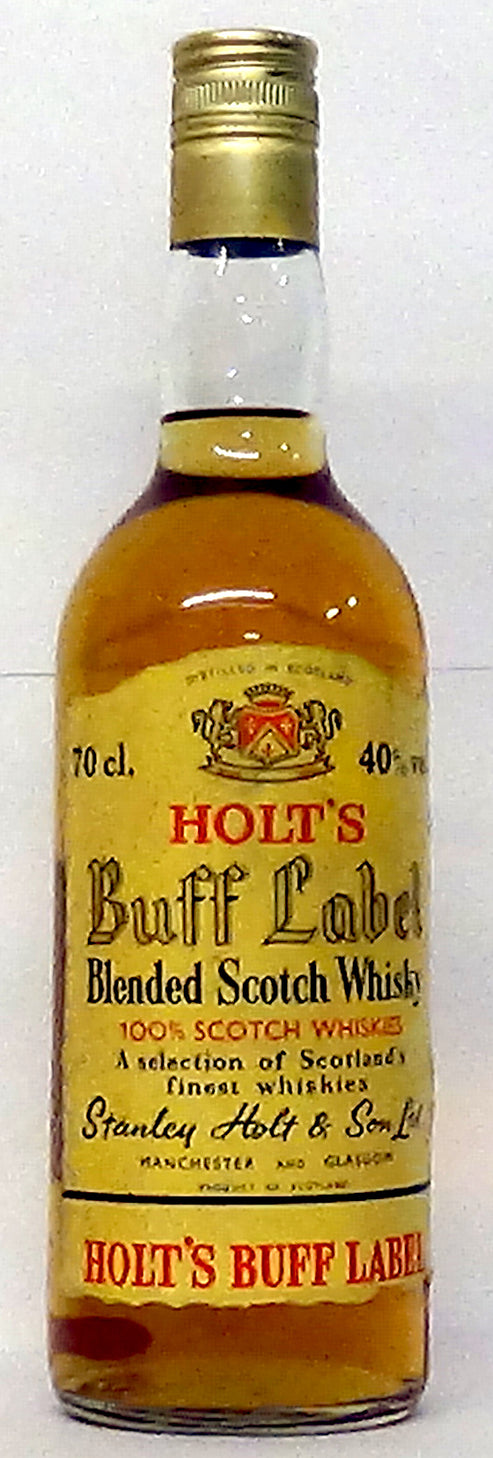 Holt’s Buff Label Scotch Whisky – M&M Personal Vintners