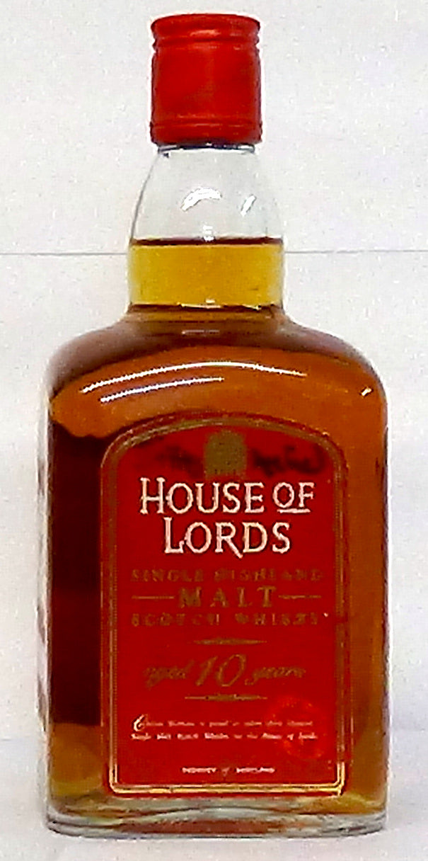 House of Lords 10 Year Old Single Malt