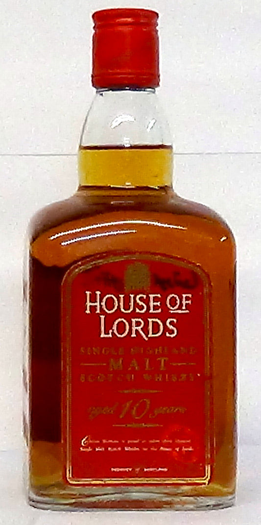 House of Lords 10 Year Old Single Malt
