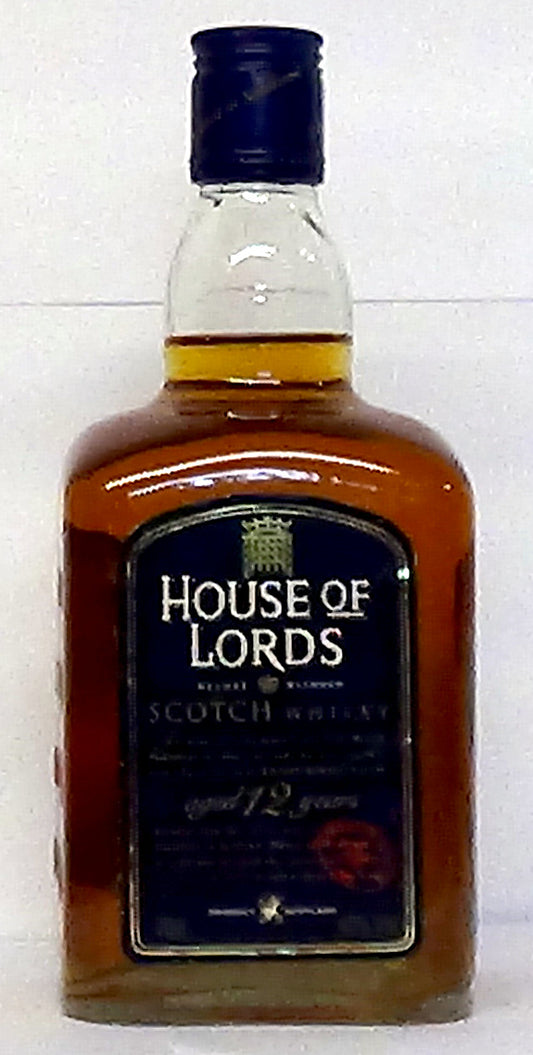 House of Lords 12 Year Old Deluxe Blended Scotch Blue Label