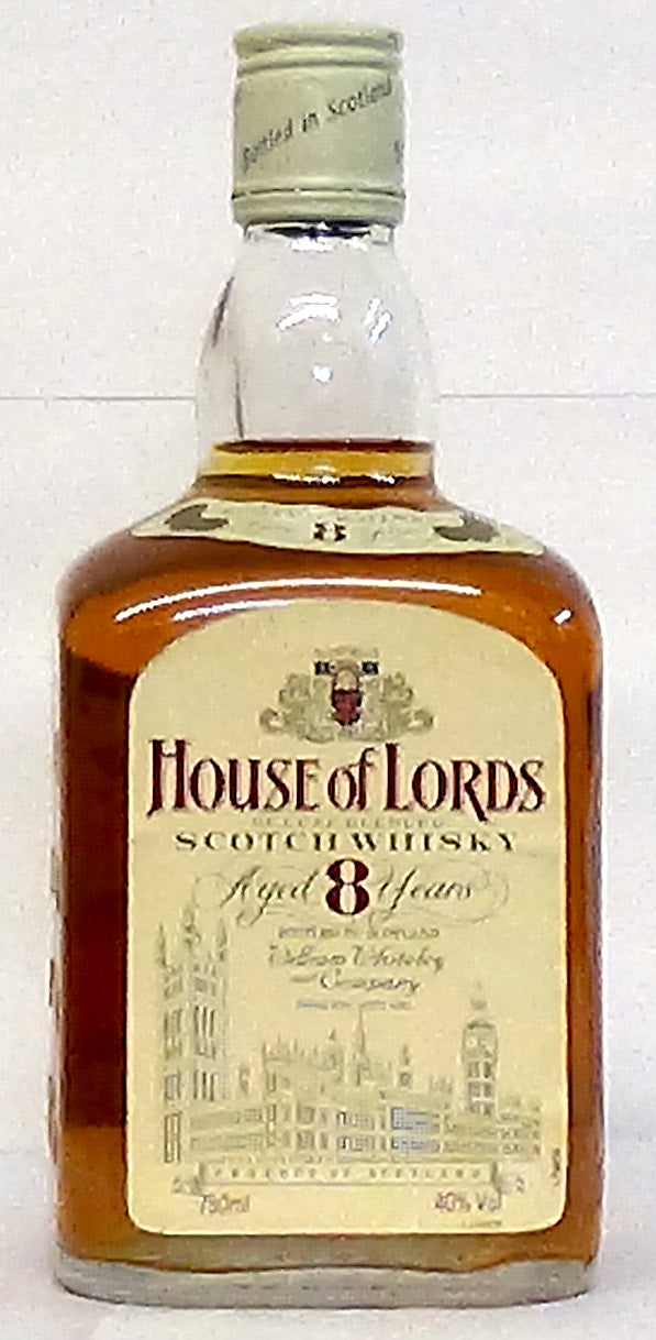 House of Lords 8 Year Old Deluxe Blended Scotch