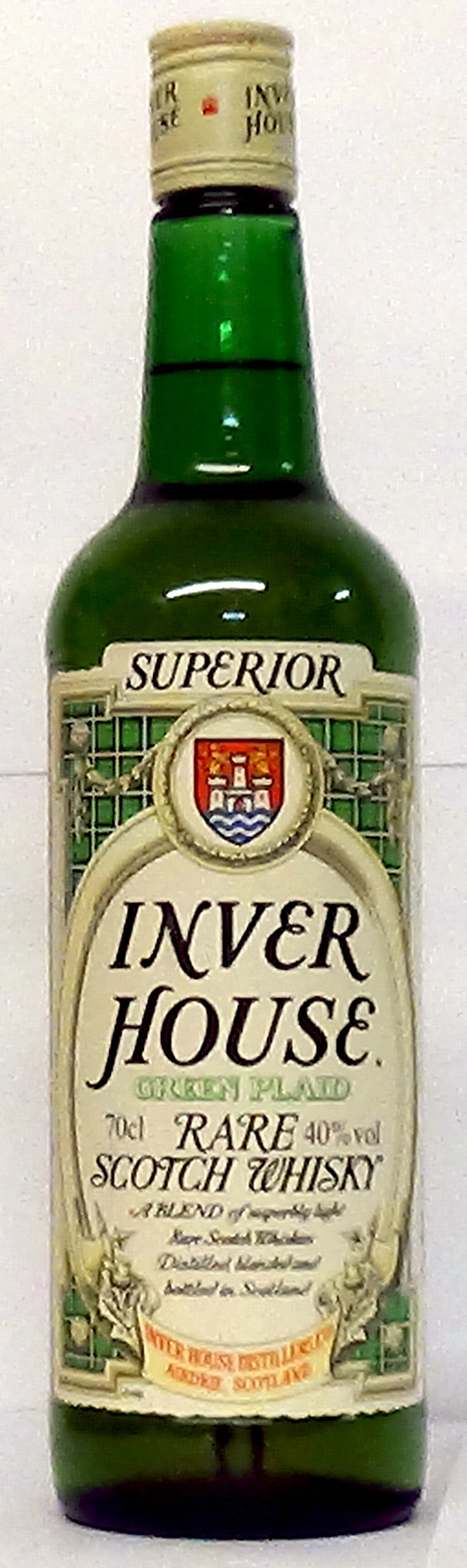 Inver House Green Plaid Rare Scotch