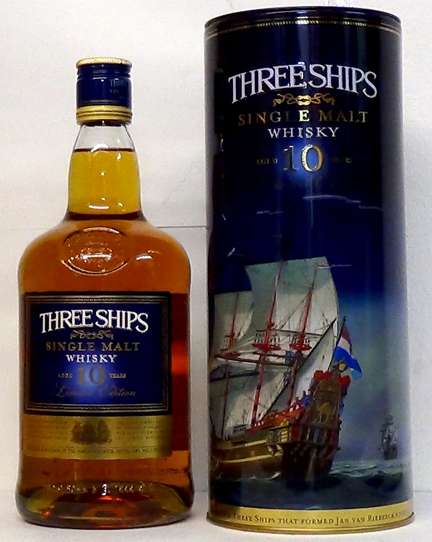 James Sedgwick Distillery Three Ships 10 Year Old Single Malt Whisky, Wellington, South Africa