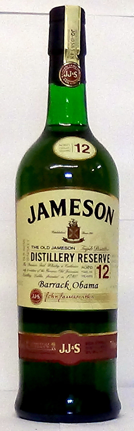 Jameson Distillery Reserve 12 Year Old Barrack Obama