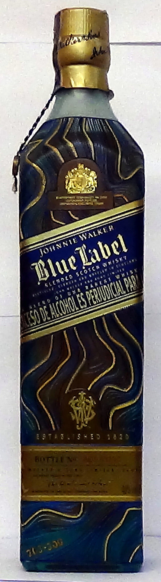 Johnnie Walker Blue Label Blended Scotch Whisky from the Aguas De Vida Series.