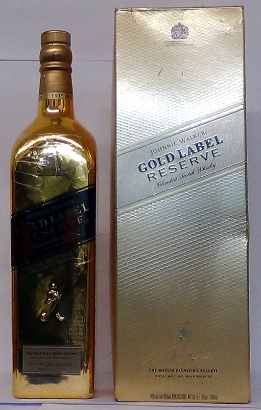 Johnnie Walker Gold Label Reserve Dubai Duty Free exclusive design, 1 litre, 40% vol;