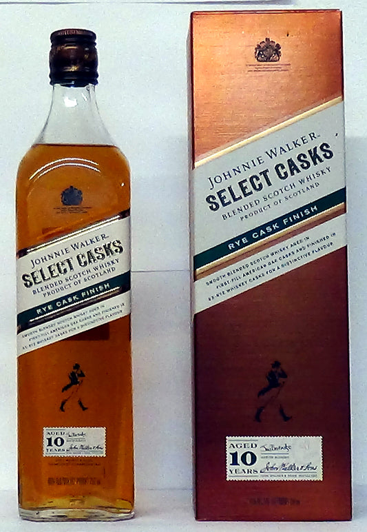 Johnnie Walker Select Casks Rye Cask Finish, aged 10 years, 750ml, 46% alc/vol
