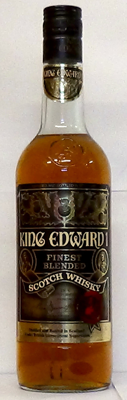 King Edward 1 Finest Blended Scotch Clan Munro Whisky Bottled 5/7/1982