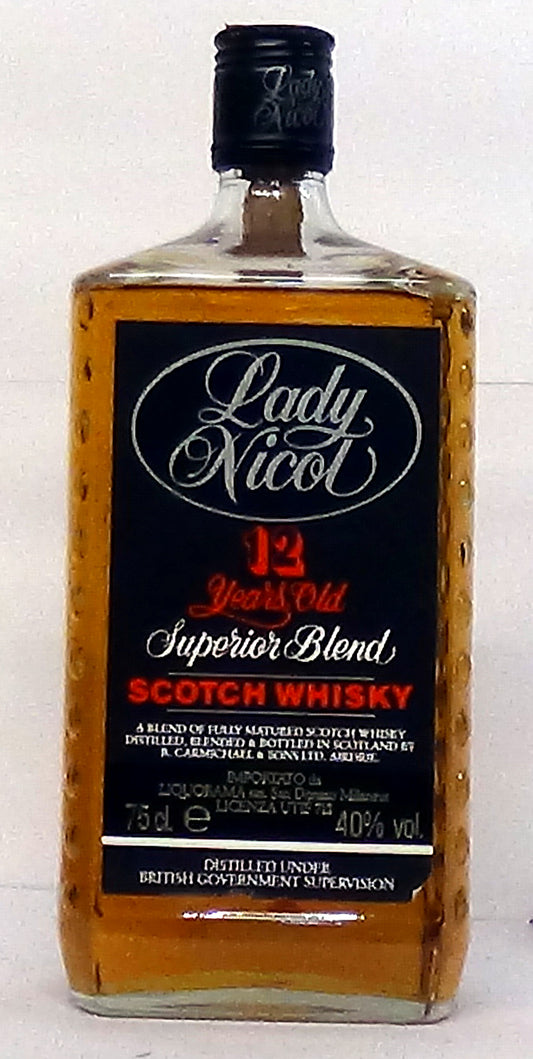 Lady Nicol 12 Years Old Superior Blended
