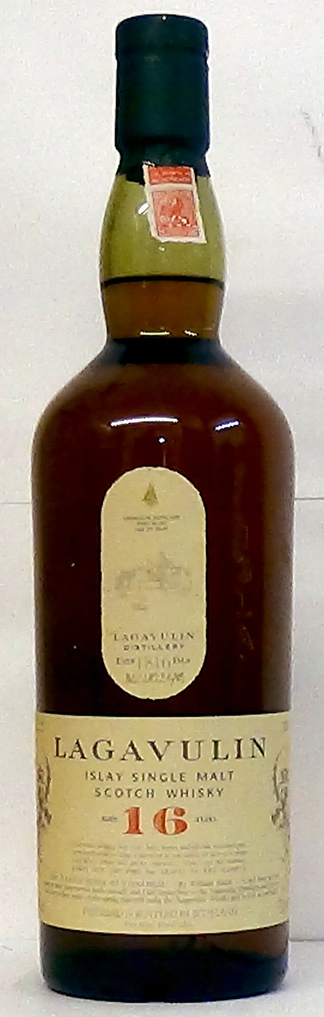 Lagavulin 16 Year Old Single Malt Scotch Whisky, Islay, Scotland