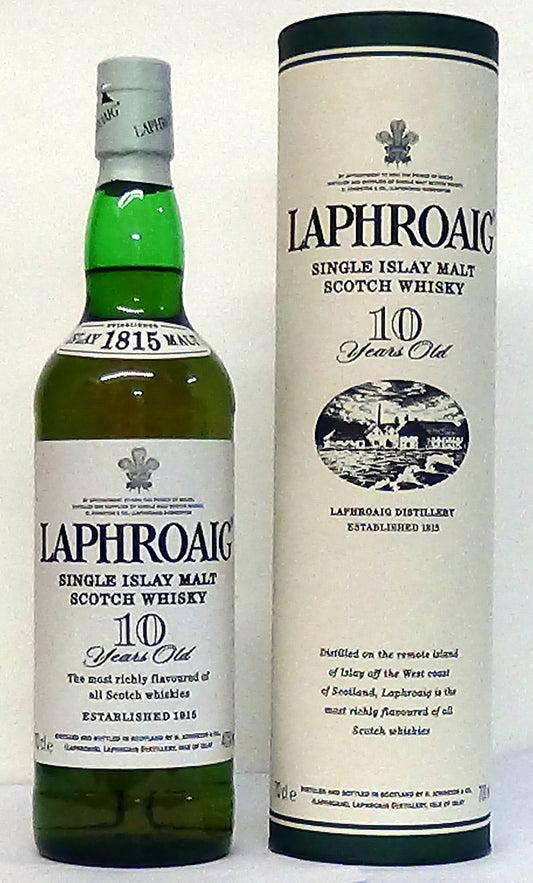 Laphroaig 10 yo 40%, + /-2005
