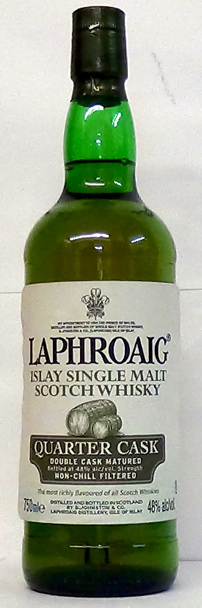 Laphroaig Quarter Cask Single Malt Scotch Whisky – Islay, Scotland  