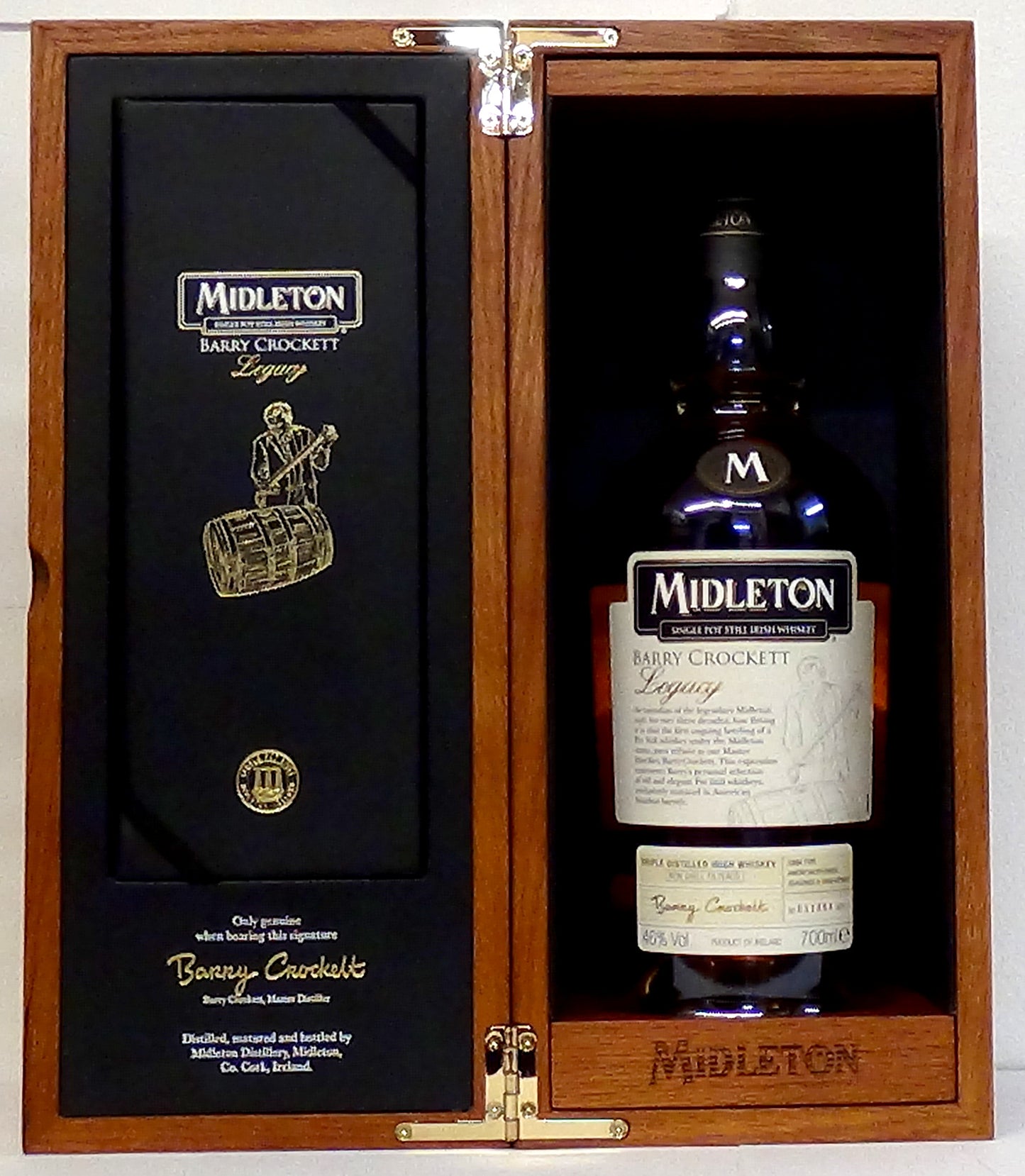 Midleton 'Barry Crocket Legacy' Single Pot Still Irish Whiskey, County Cork, Ireland
