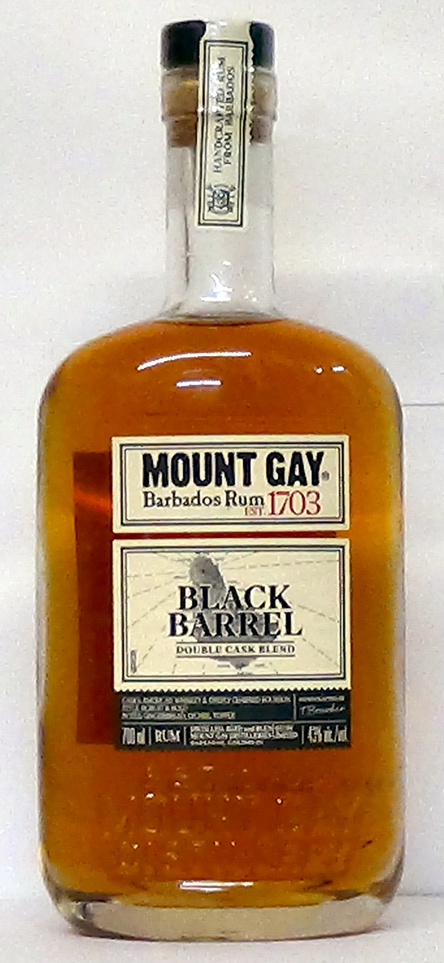 Mount Gay Black Barrel Double Cask Blend Rum, Barbados