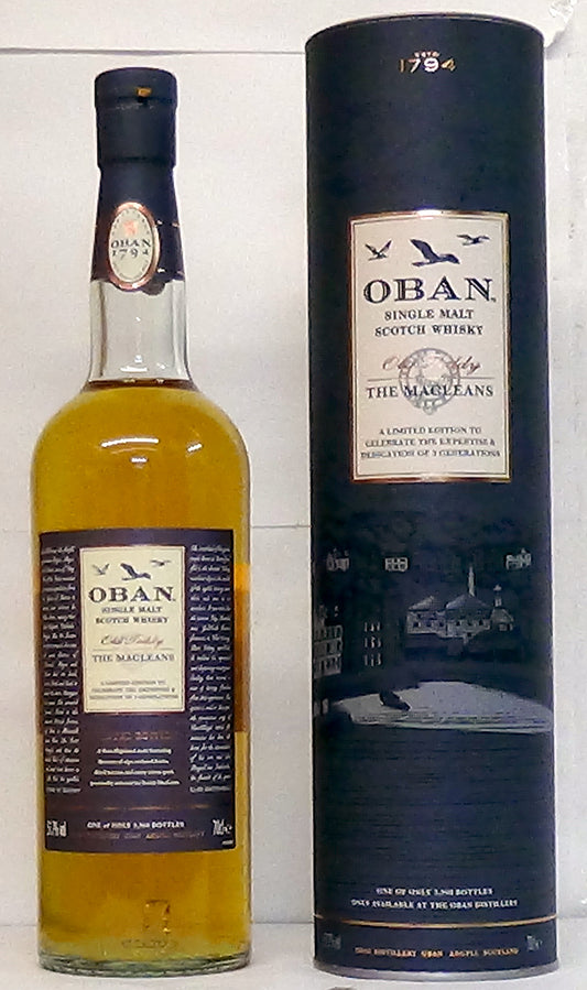 Oban Single Malt Teddy The Macleans Limited Edition of 3,960,