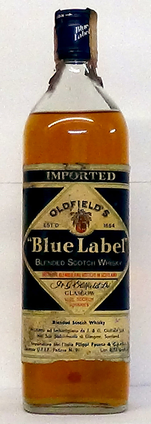 Oldfield’s Blue Label Blended Scotch