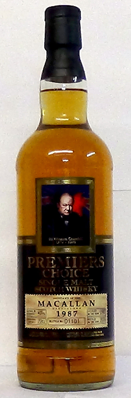Premiers Choice Macallan 1987, Bottled 2006. Thai Import