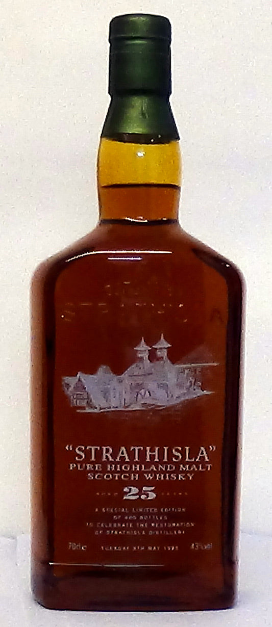 Strathisla 25 Year Old Special Celebration Edition Pure Highland Malt Scotch Whisky 70cl