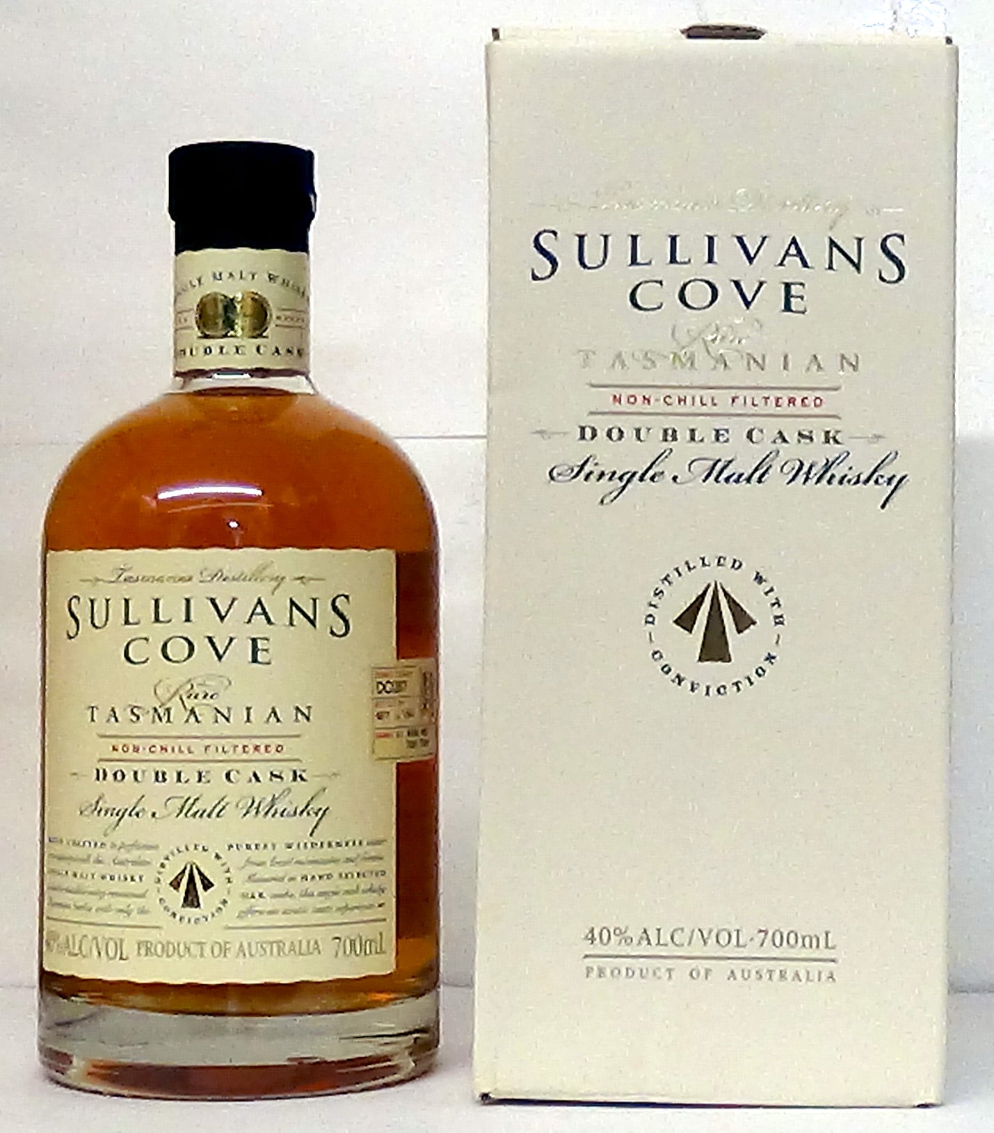 Sullivans Cove Double Cask DC087 Single Malt Whisky Australia , Sullivans Cove Distillery Tasmanian, Australia