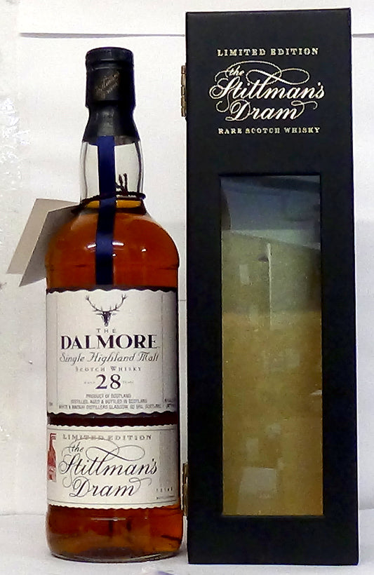 The Dalmore 28 Year Old The Stillman’s Dram Limited Edition Whyte and Mackay