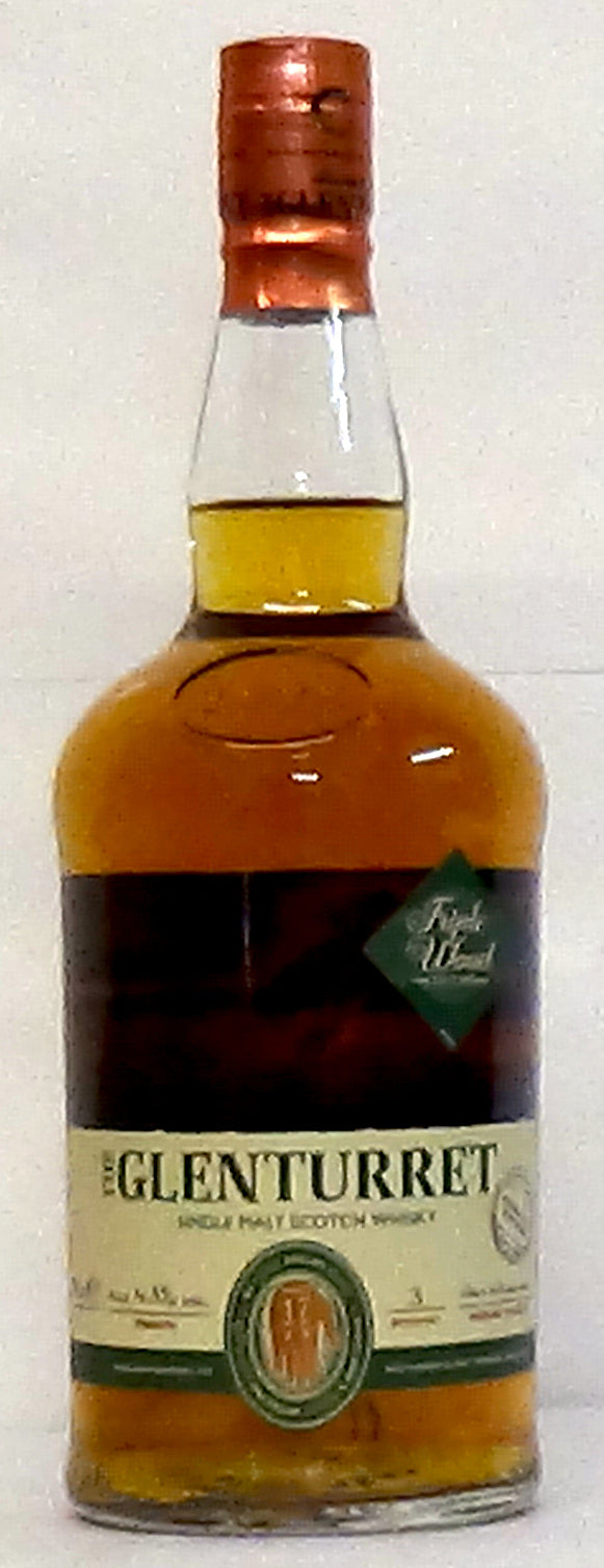 The Glenturret Highland Single Malt , Triple Wood Edition, Batch No 3, 43% vol