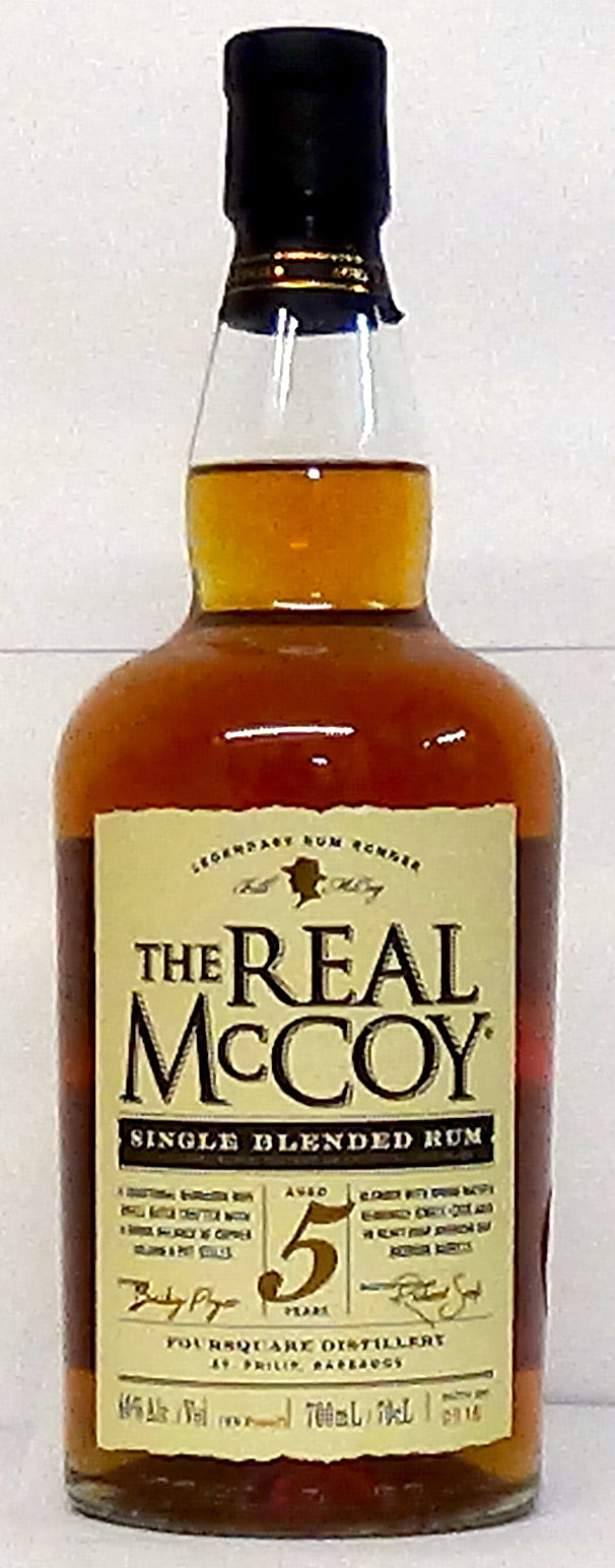 The Real McCoy 5 Year Old Rum — Barbados