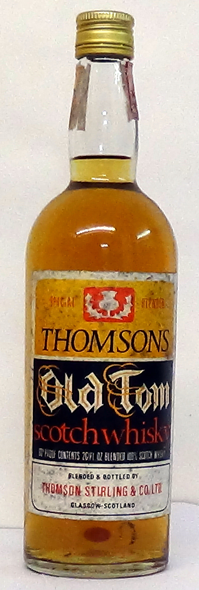 Thomsons Old Tom Special Blended Scotch 26 Fl oz