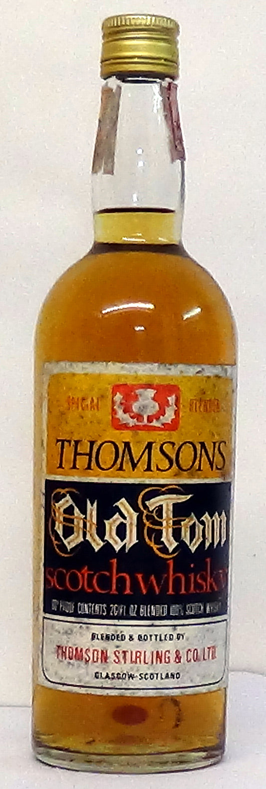 Thomsons Old Tom Special Blended Scotch 26 Fl oz