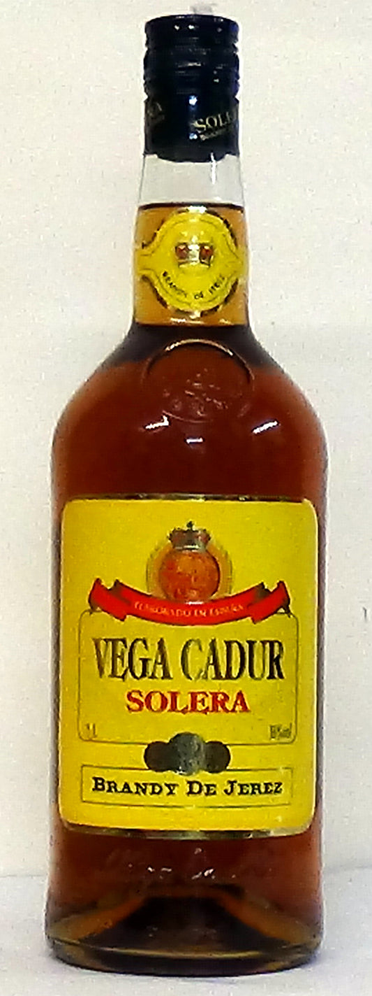 Vega Cadur Brandy de Jerez Solera1 Litre