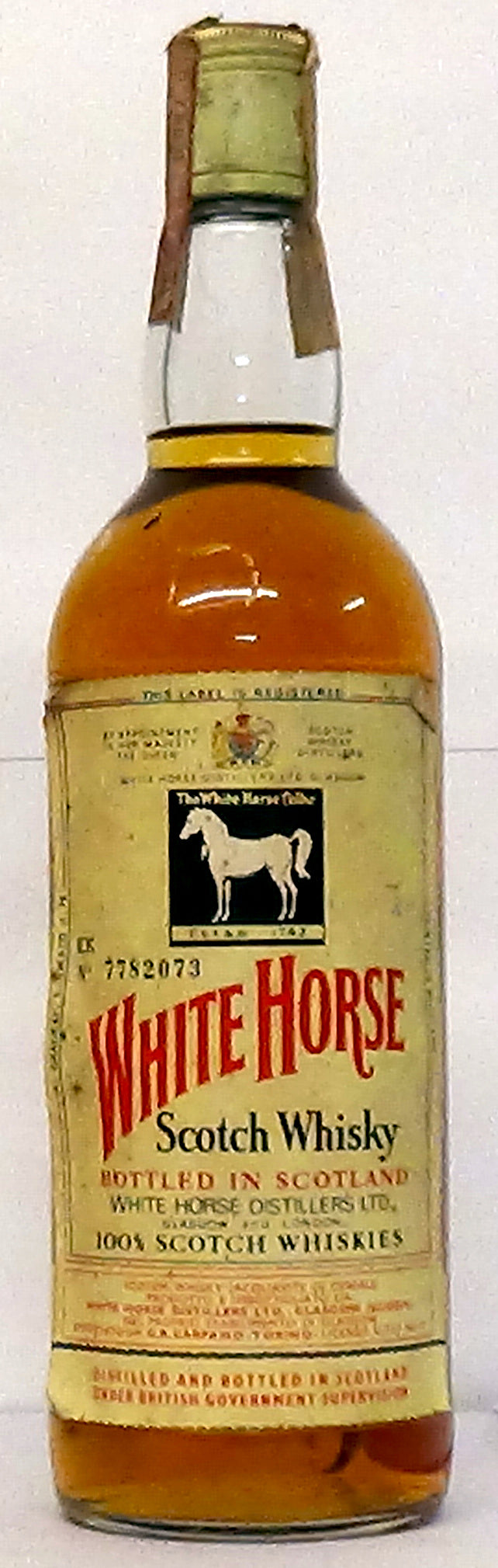 White Horse Scotch Whisky +/-1980