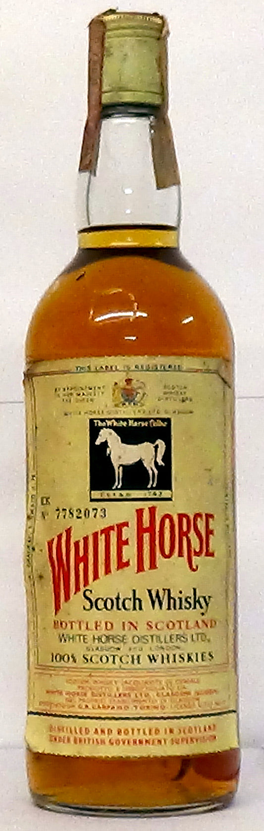 White Horse Scotch Whisky +/-1980