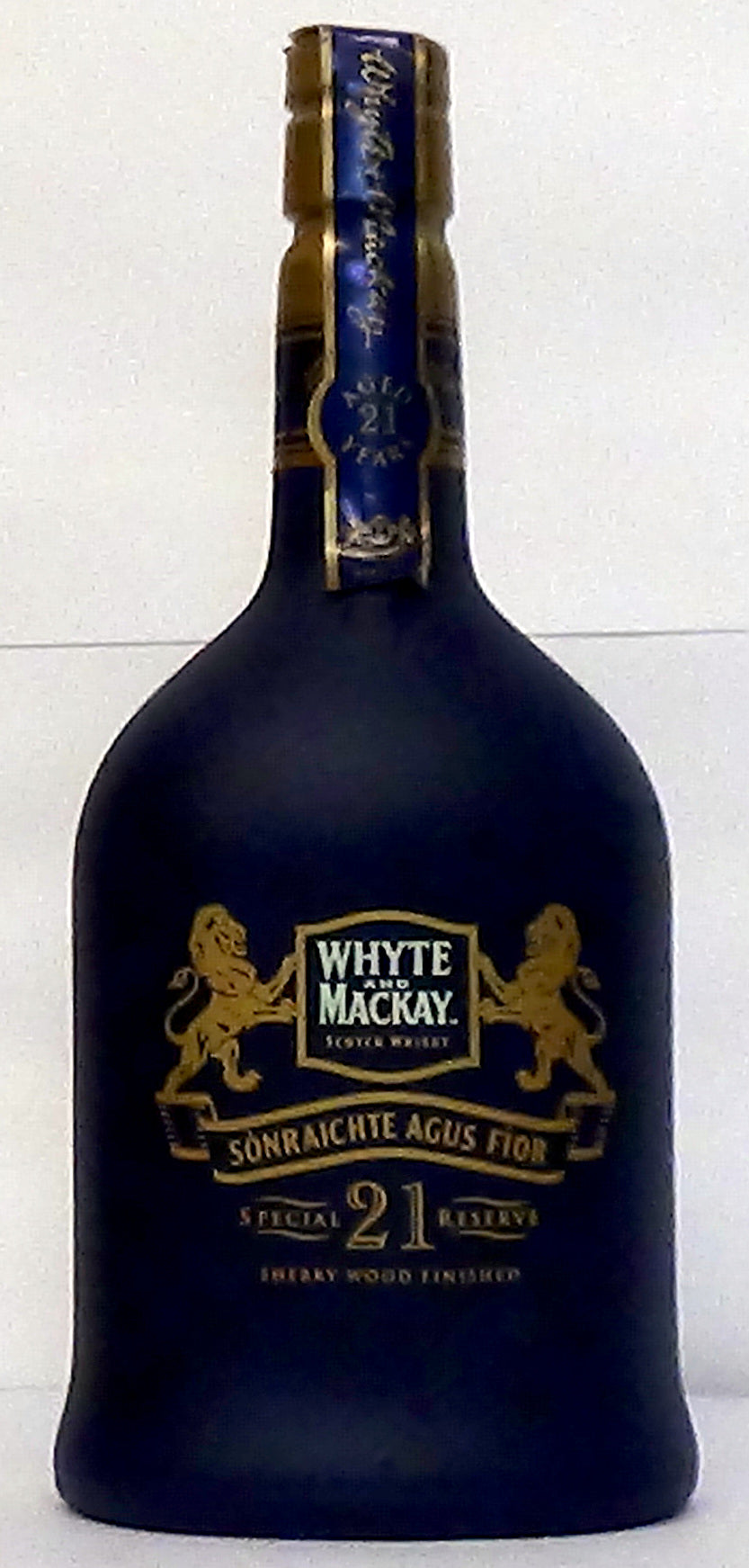 Whyte & Mackay 21 Year Old Special Reserve Sherry Wood Finish 43% Abv