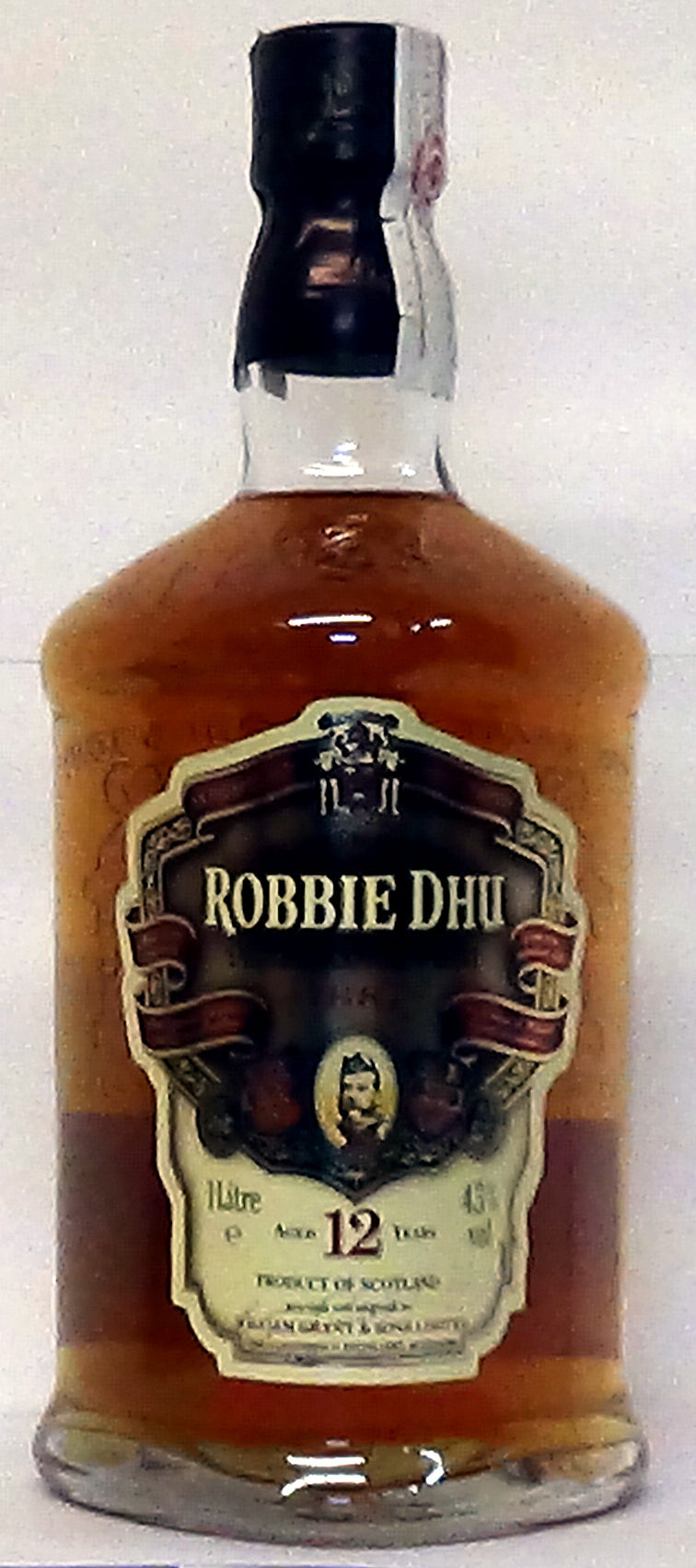 William Grant & Sons Robbie Dhu 12 Year Old Deluxe Scotch Whisky 43% vol 1 Litre