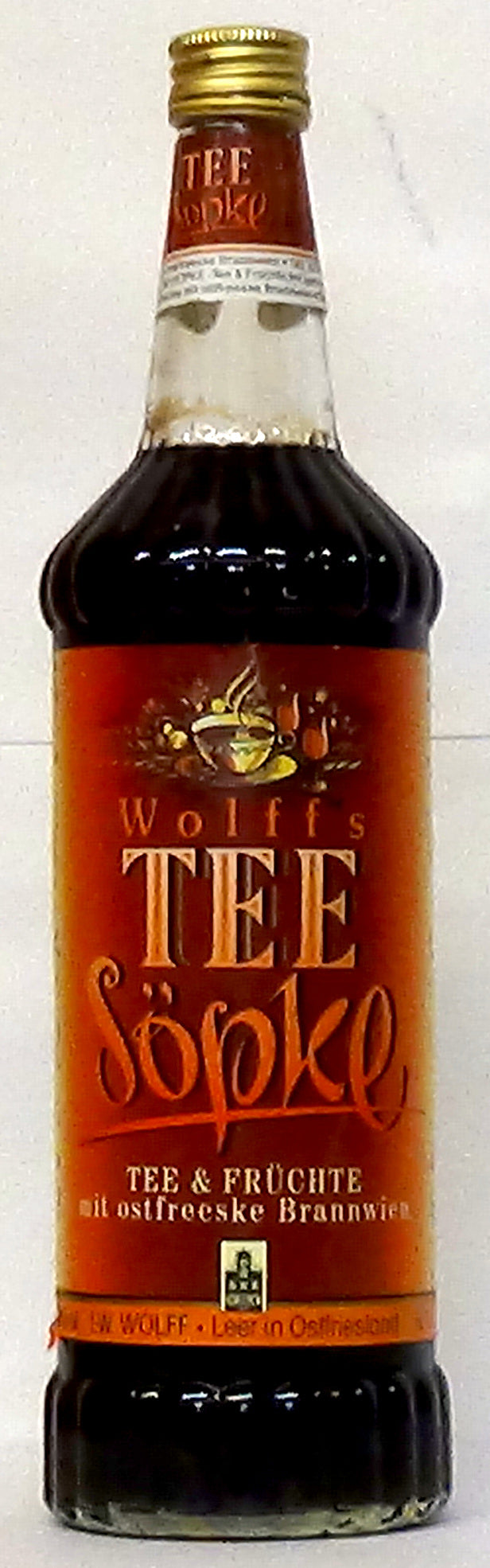Wolff’s Tee Sopke tea‑infused & honey German liqueur