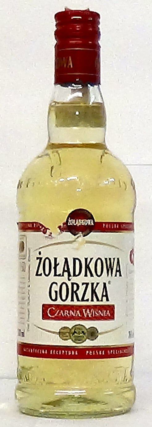 Zoladkowa Gorzka Czarna Wisnia - Black Cherry Flavour Vodka, Poland 500ml