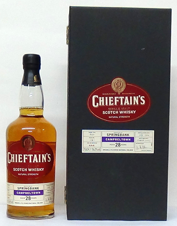 1974 Springbank 28 Year Old, Distilled July 1974, Bottled March 2003, 