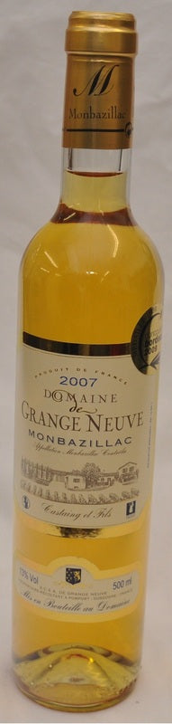Domaine de Grange Neuve. Monbazillac. 13% 2009 - (50cl) - French Desse