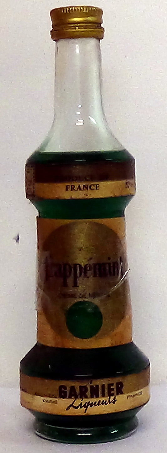 1960s Garnier frappemint liqueur 20cl