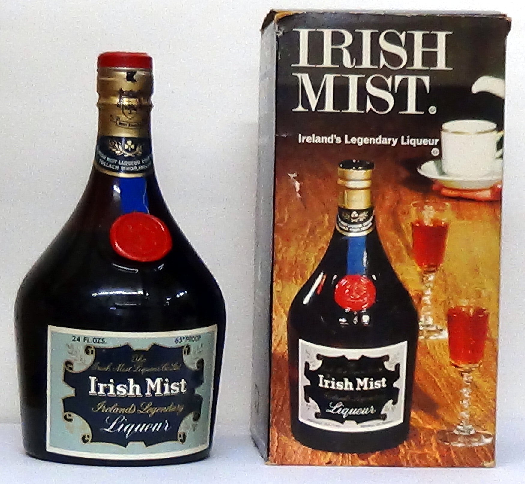 1960's Irish Mist Whisky Liqueur 24 fl oz - Irish Whiskey - Whiskey - 