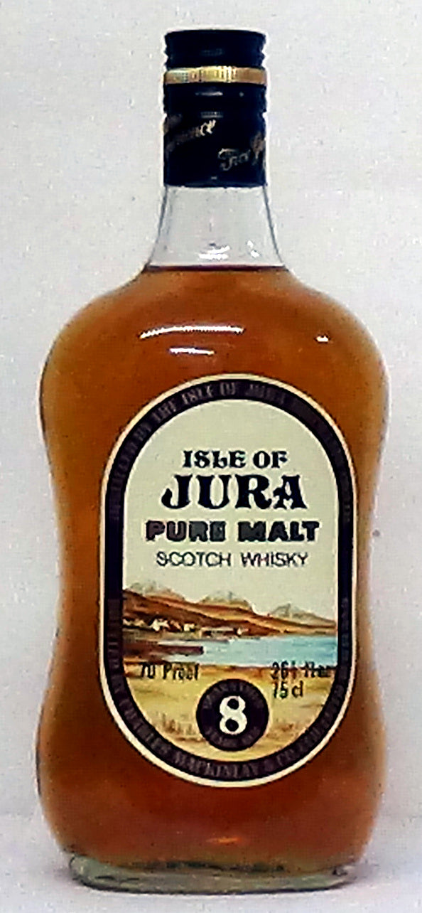 1960s Isle of Jura Pure Malt 8 Year Old - Scottish Whiskey - Whiskey -