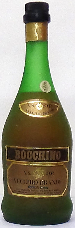 1970’s Bocchino Vecchio VSOP Brandy Italian - Spirits & Liqueurs - M&M