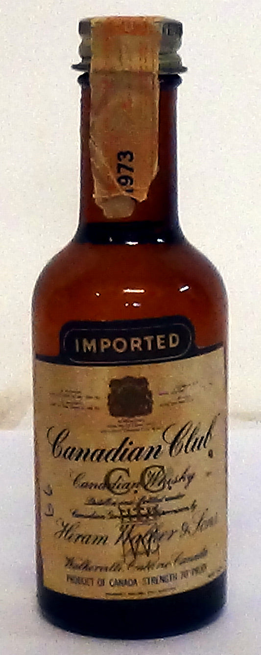 1973 Canadian Club Premium Limited Edition - 6 year old 5cl