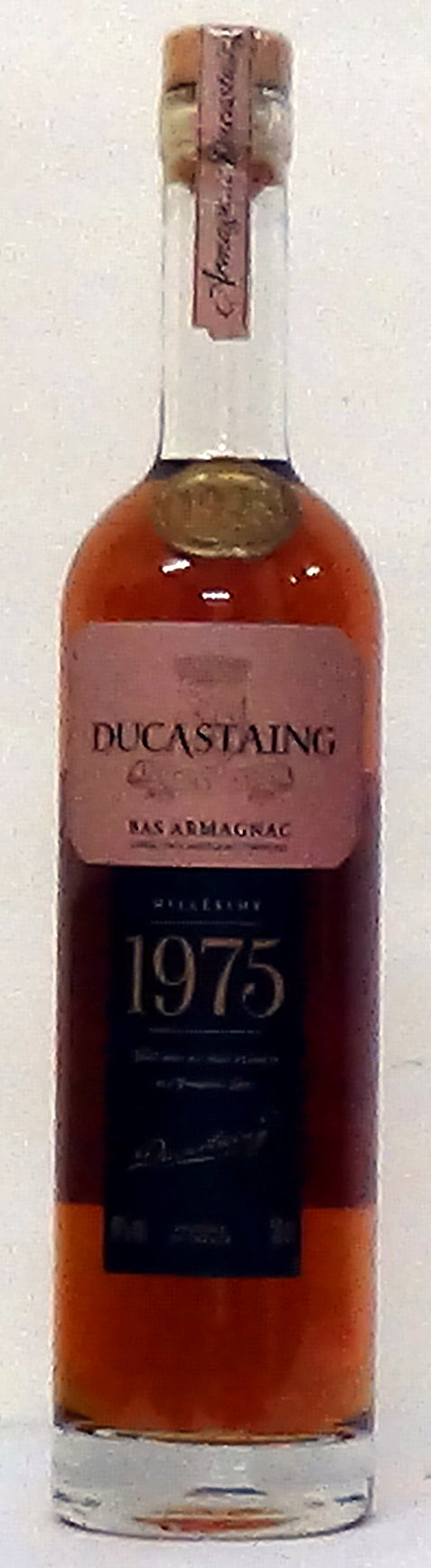1975 Ducastaing Bas Armagnac Millesime 50cl - Armagnac Spirits - Spiri