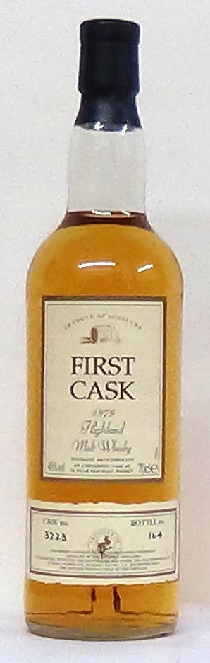1979 Rhosdhu Highland Malt, First Cask, 26 Year Old, 46% vol - Scottis