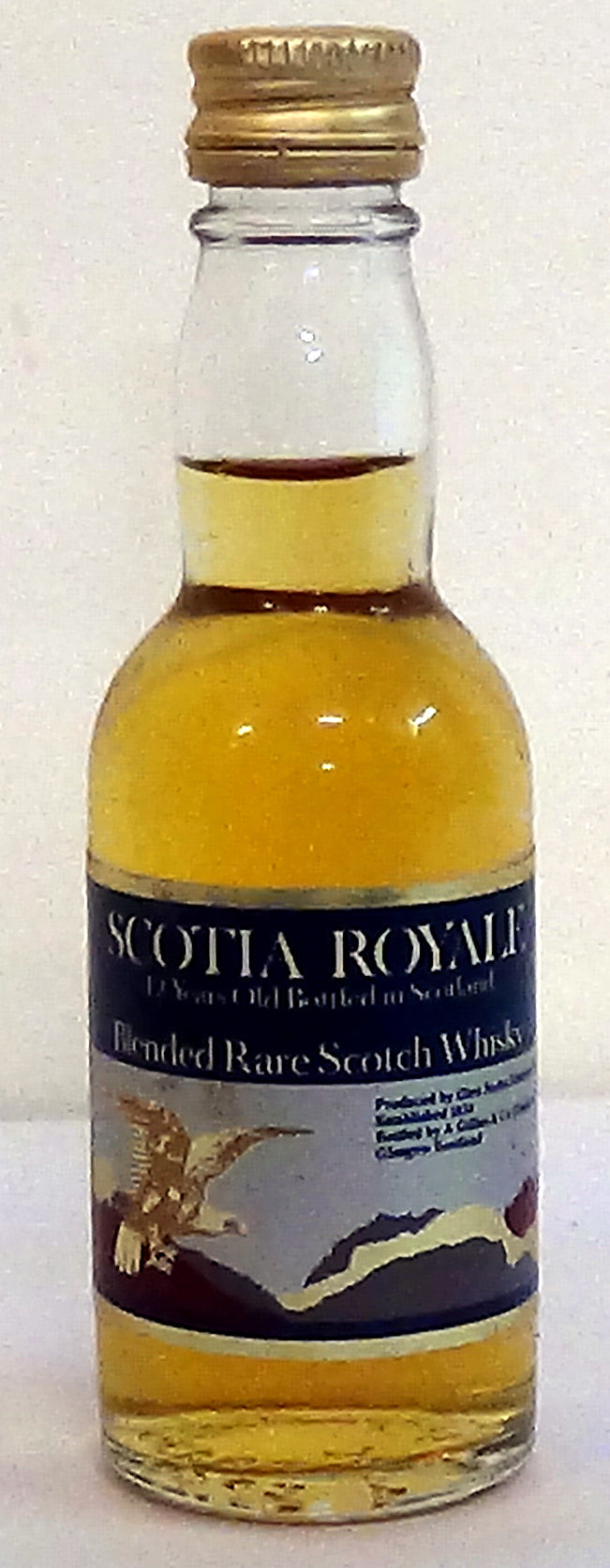 1980 Scotia Royale 12 Year Old Blended Rare Scotch Whisky 5cl