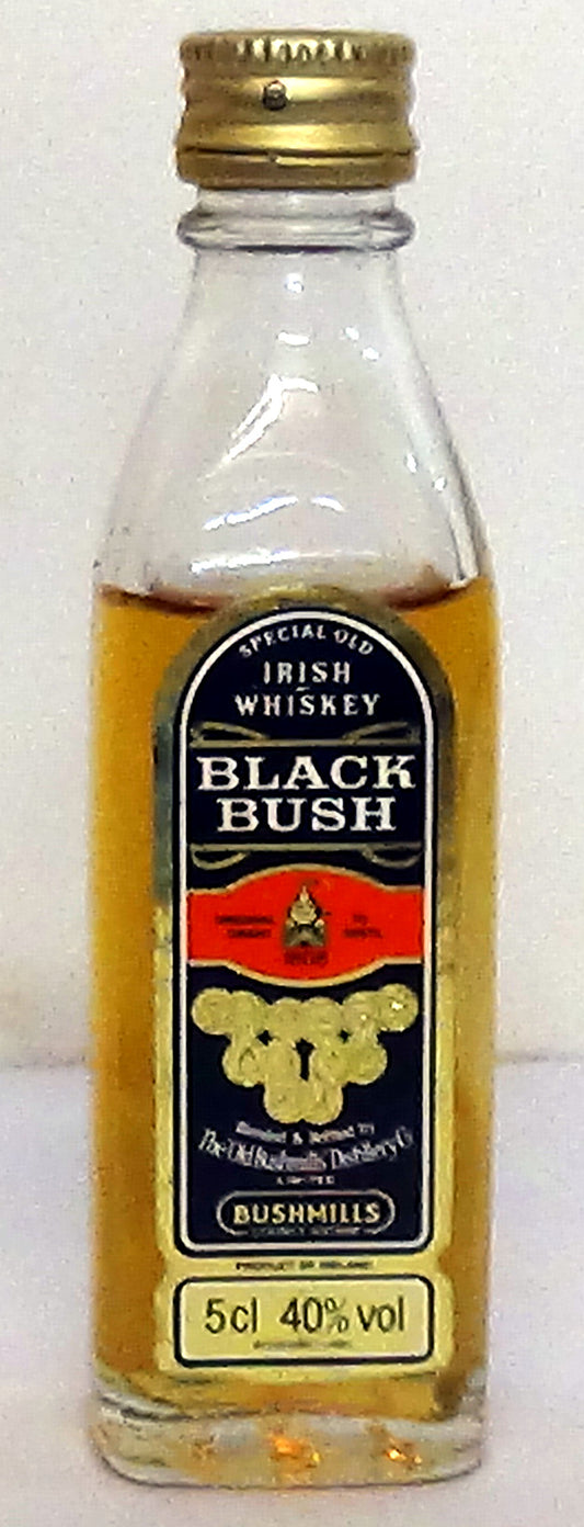 1980s Bushmills Black Bush Special Old Blended Irish Whisky